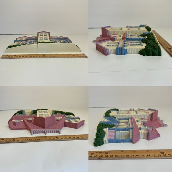 Burwood Products Victorian Home‎ House Vtg Home Interiors Wall Hanging Decor - Picture 6 of 9